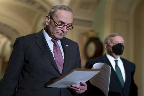 Schumer gives Senate's new bipartisan gang breathing room on post-Jan. 6 reform