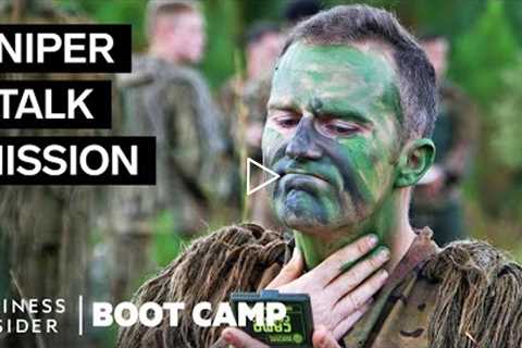 How Stalk Missions Prepare Army Snipers For Combat | Boot Camp