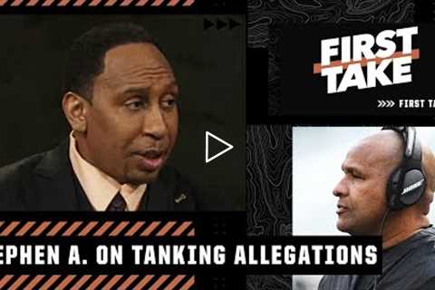 Stephen A.: NFL should be 'incredibly concerned' about Hue Jackson's tanking allegations |First Take