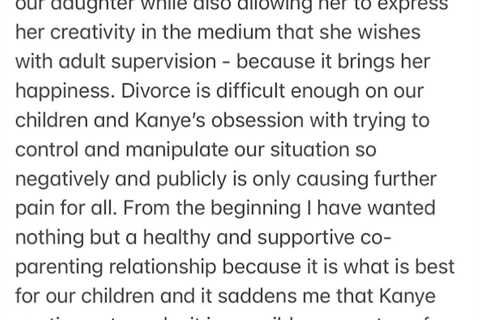 Kim Kardashian Responds To Kanye After He Blasts Her About North’s TikTok Use