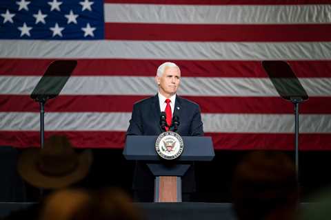 ‘Trump Is Wrong,’ Pence Says of False Claim About Overturning Election