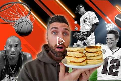 I Tried RIDICULOUS Pregame Meals Of Pro Athletes