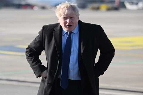 Boris Johnson lands in Poland for urgent security talks as Russian tanks rumble towards Kyiv