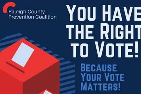 Raleigh County Prevention Coalition to help previously incarcerated individuals register to vote