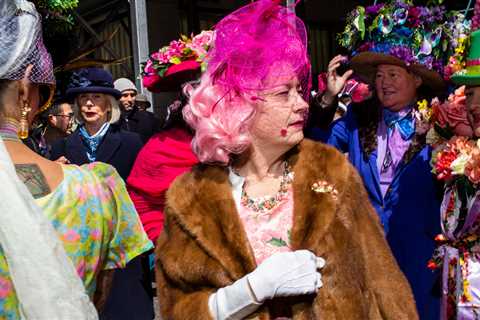 A Stylish Stroll at the Easter Parade