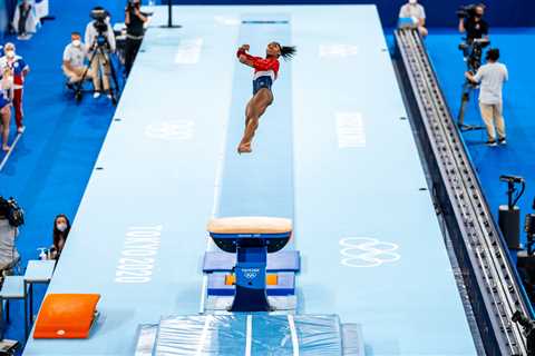 Simone Biles will not compete in the uneven bars or vault event finals.