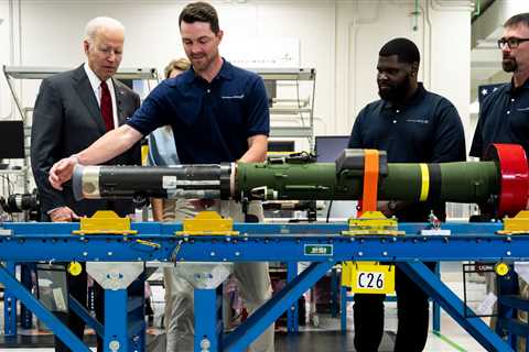 Biden, Visiting Missile Factory, Calls for Ramping Up U.S. Aid to Ukraine