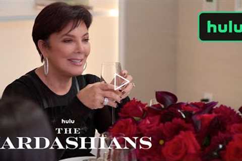 The Kardashians | Kris's Gives a Toast at Kravis' Engagement | Hulu