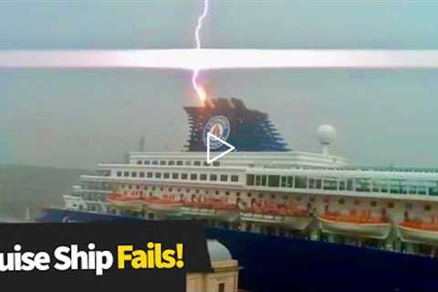 Cruise Ship Fail Moments | Caught On Camera