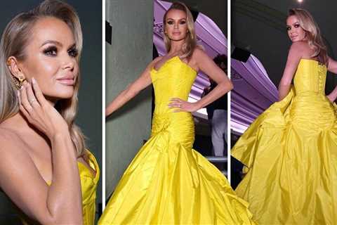 Amanda Holden, 51, leaves viewers breathless in yellow dress for BGT finals |  Celebrity News | ..