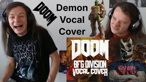 (REACTION) ALEX TERRIBLE - BFG DIVISION (DEMON VOCAL COVER)