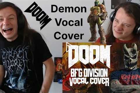 (REACTION) ALEX TERRIBLE - BFG DIVISION (DEMON VOCAL COVER)