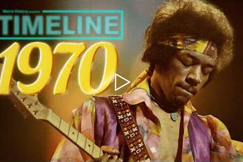 TIMELINE 1970 - Everything That Happened In 1970