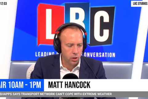 Matt Hancock demands that radio caller who branded him ‘useless’ is muted live on-air