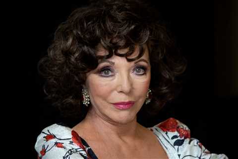 Joan Collins hospitalized in Monaco