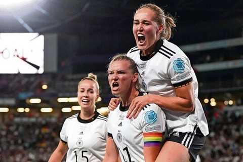 Germany is in the final against England – •