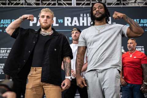 Jake Paul PPV Off Due To Hasim Rahman Weight Issues