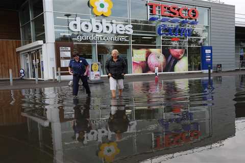 Flash flood warning after rain finally falls to end weeks of tinder-dry weather