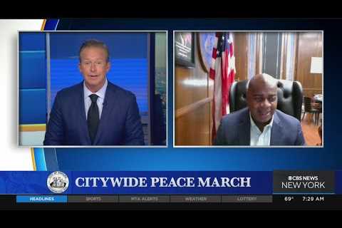 Newark Mayor Ras Baraka on Saturday’s citywide peace march