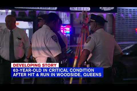 Man critical after Queens hit and run