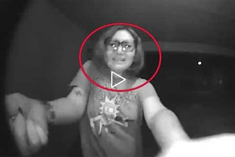 TOP 10 DISTURBING MOMENTS CAUGHT ON DOORBELL CAMERA!