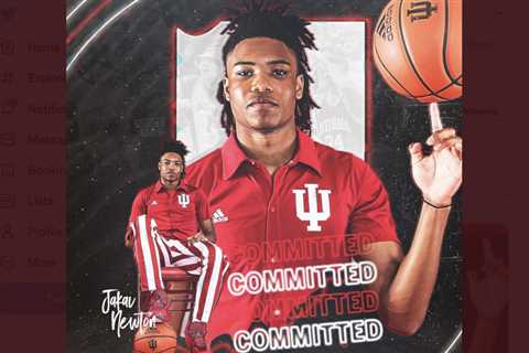 Standout 2023 Covington Georgia guard Jakai Newton commits to Mike Woodson and the Indiana Hoosiers