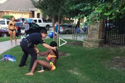 Texas Cop Resigns After Pool Party Confrontation Video Goes Viral