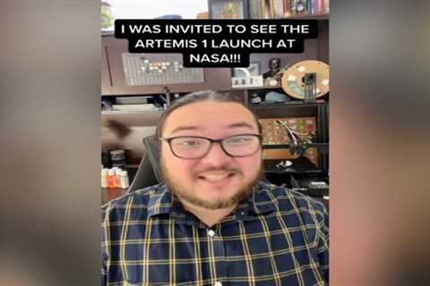 NYC TikTok creator gets invited to NASA’s next space launch of Artemis 1