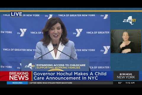 Hochul, Gillibrand announcement about child care