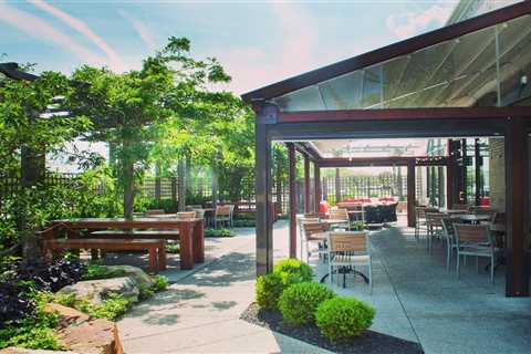 Late Harvest Kitchen has the nicest patio seating in Indiana