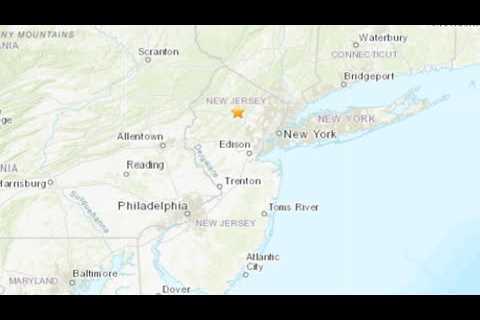 Pair of earthquakes strike northern New Jersey