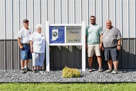 It runs in the family: The McKinney farm receives a centennial Hoosier Homestead Award