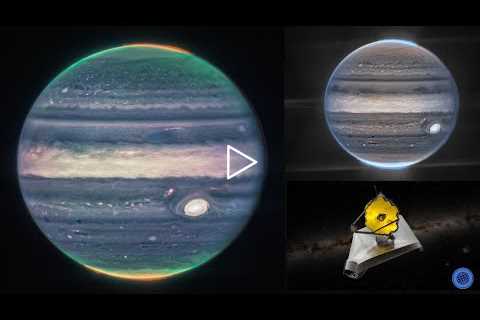 🌎 NASA James Webb Space Telescope Zooms into Jupiter with Detail