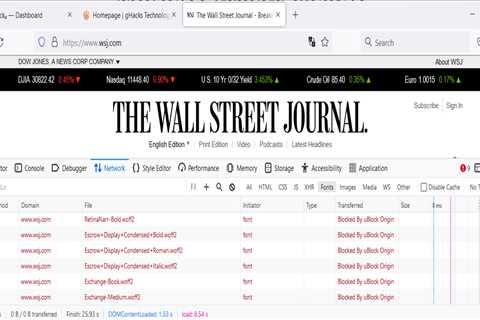 How to block web fonts to improve privacy