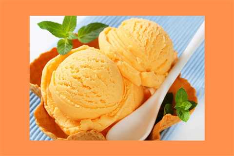 Easy 3 Ingredient Orange Sorbet Make it in under 30 minutes