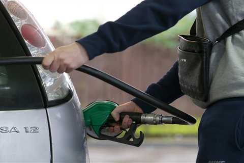 Petrol prices fall below 166p a litre – knocking £14 off a tank