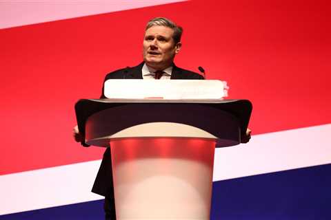 Labour conference opens with National Anthem for the first time EVER as emotional Keir Starmer pays ..