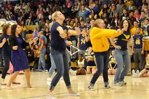 Uptown Funk: Whitmer Teacher Flash Mob - Homecoming 2017