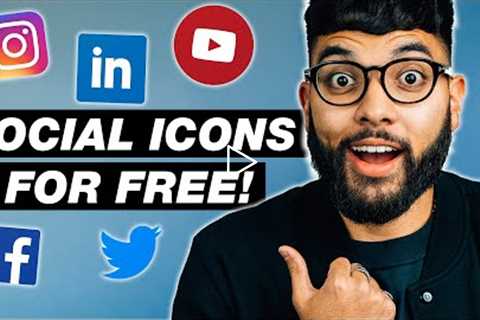 How to Add Social Media Icons to Your YouTube Videos (For FREE!)