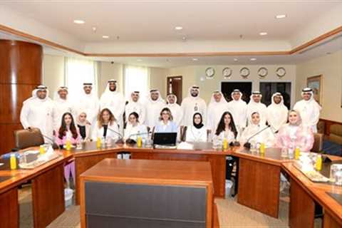 The Chamber received the trainees of the Saud Al-Nasser Institute – •