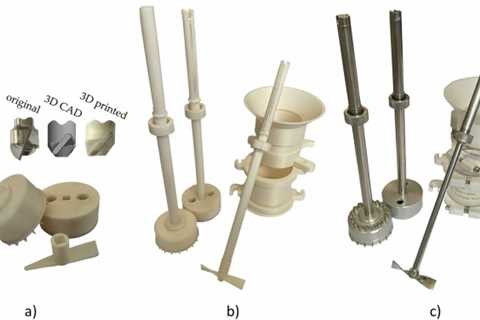 3D printed lab devices to determine bulk products in severe conditions