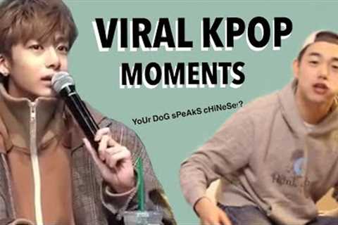 RANDOM KPOP MOMENTS THAT WENT VIRAL