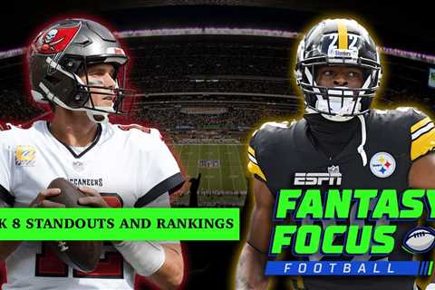 Week 8 Rankings, Standouts, and Social Questions 🏈 | Fantasy Focus Live!