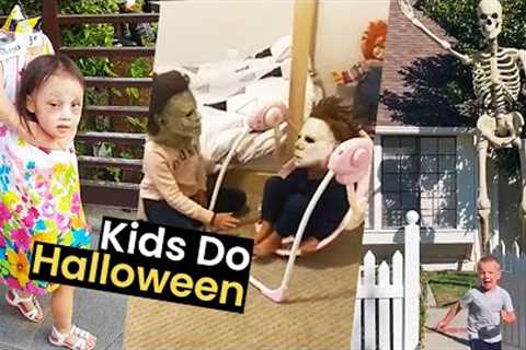 Hilarious Kids on Halloween Moments