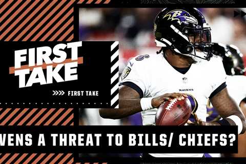 Swagu: Ravens are the BIGGEST threat to Bills and Chiefs! | First Take