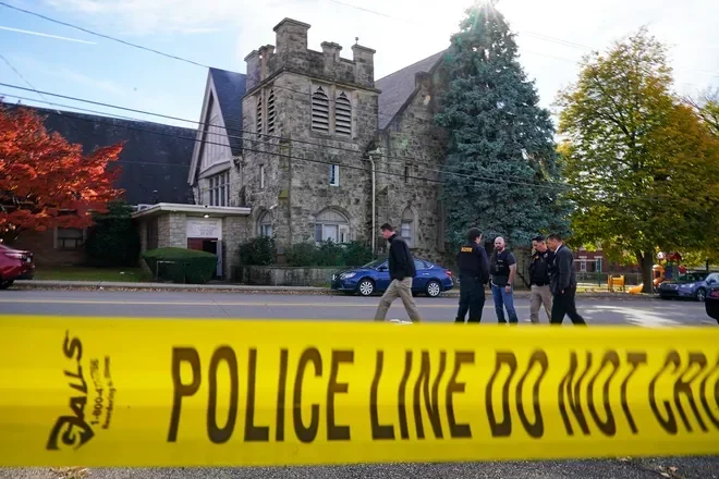 6 shot at funeral for shooting victim in Pittsburgh