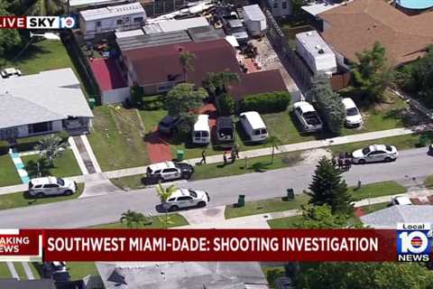 1 injured during shooting in south Miami-Dade