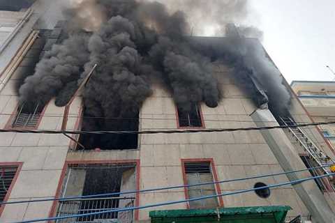 Fire breaks out at plastic factory in Delhi’s Narela, 3 saved