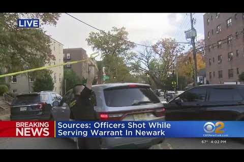 2 police officers shot in Newark – 4 p.m. update