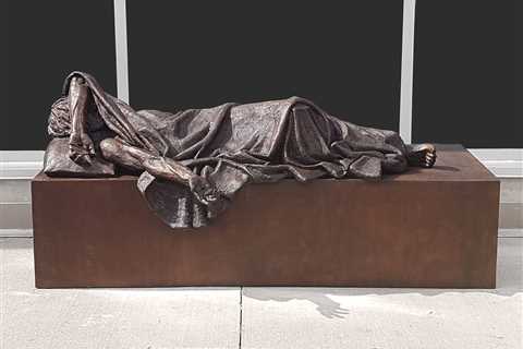 The Cleveland Landmarks Commission approves the installation of bronze sculptures of the suffering..